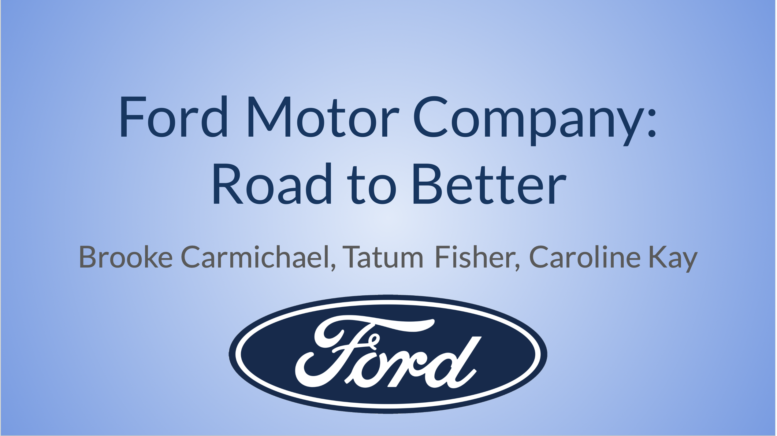 Customer Engagement Presentation